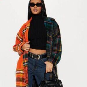 Mix-Multi Color Trench Coat🔥NWT (P2P=23)